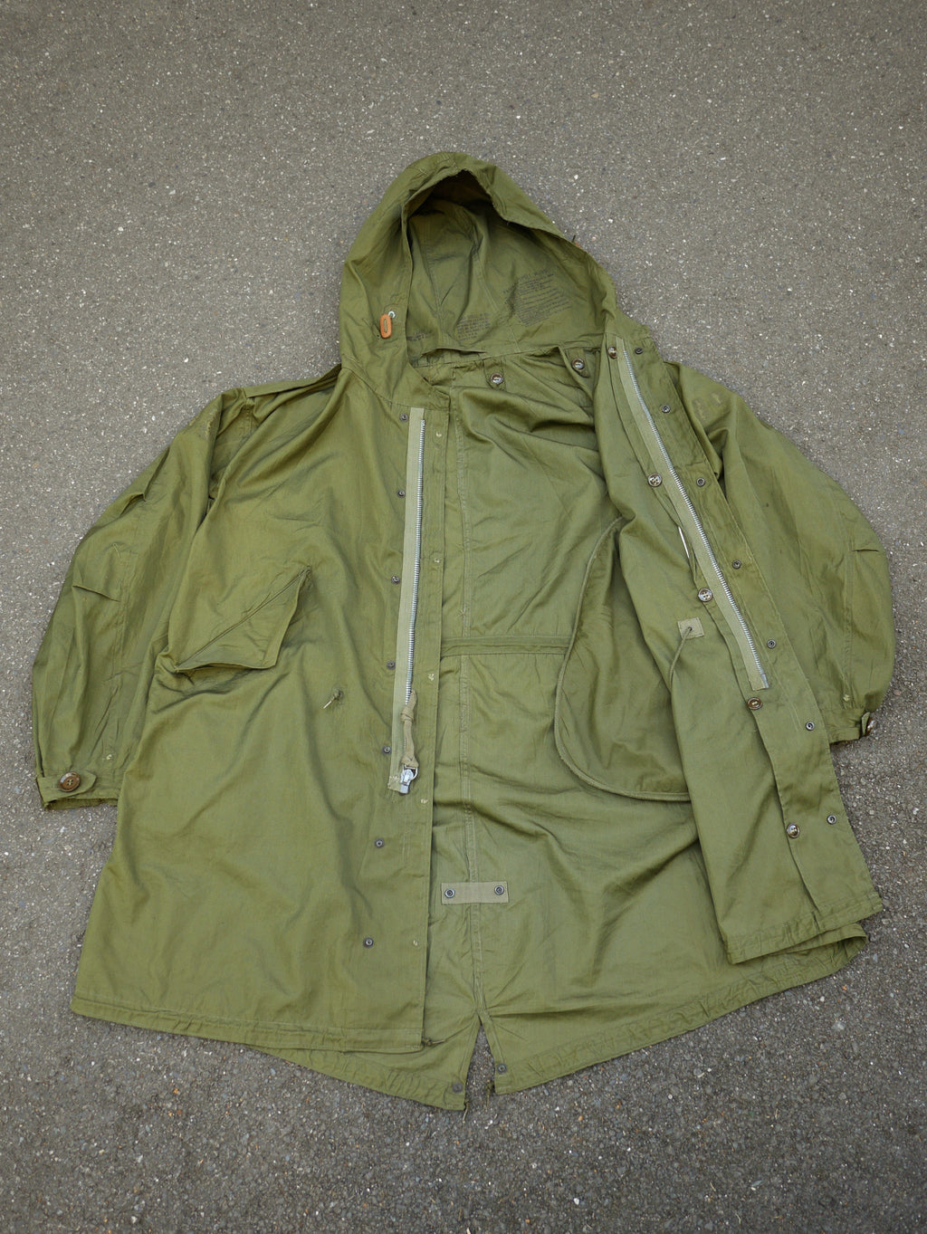 1952 US Army M-1951 Fishtail Parka Shell