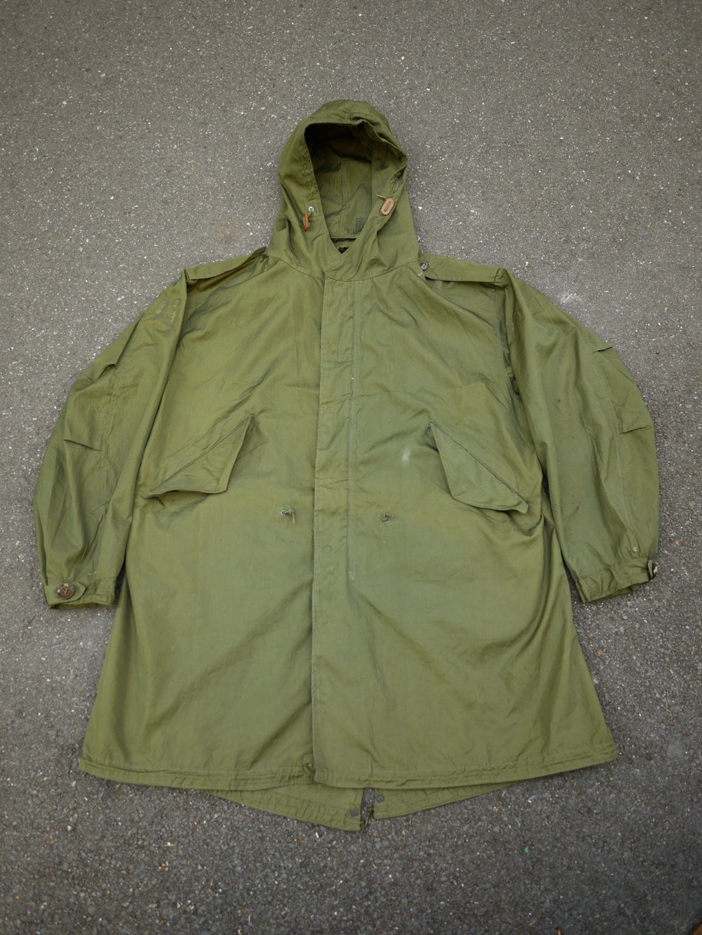 1952 US Army M-1951 Fishtail Parka Shell