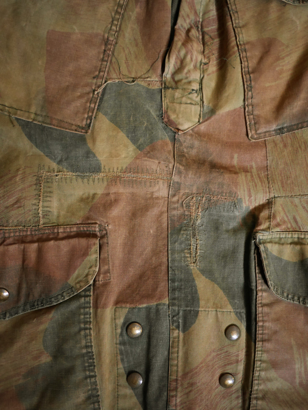 1952 Belgian Paratroopers Brushstrokes Camouflage Smock