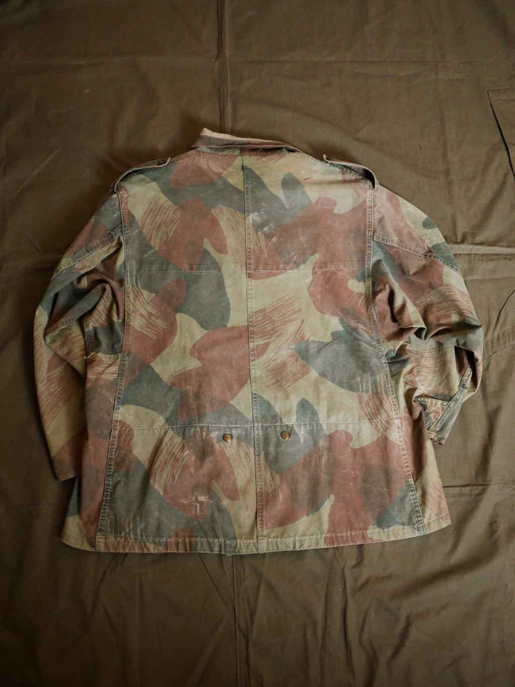1952 Belgian Paratroopers Brushstrokes Camouflage Smock