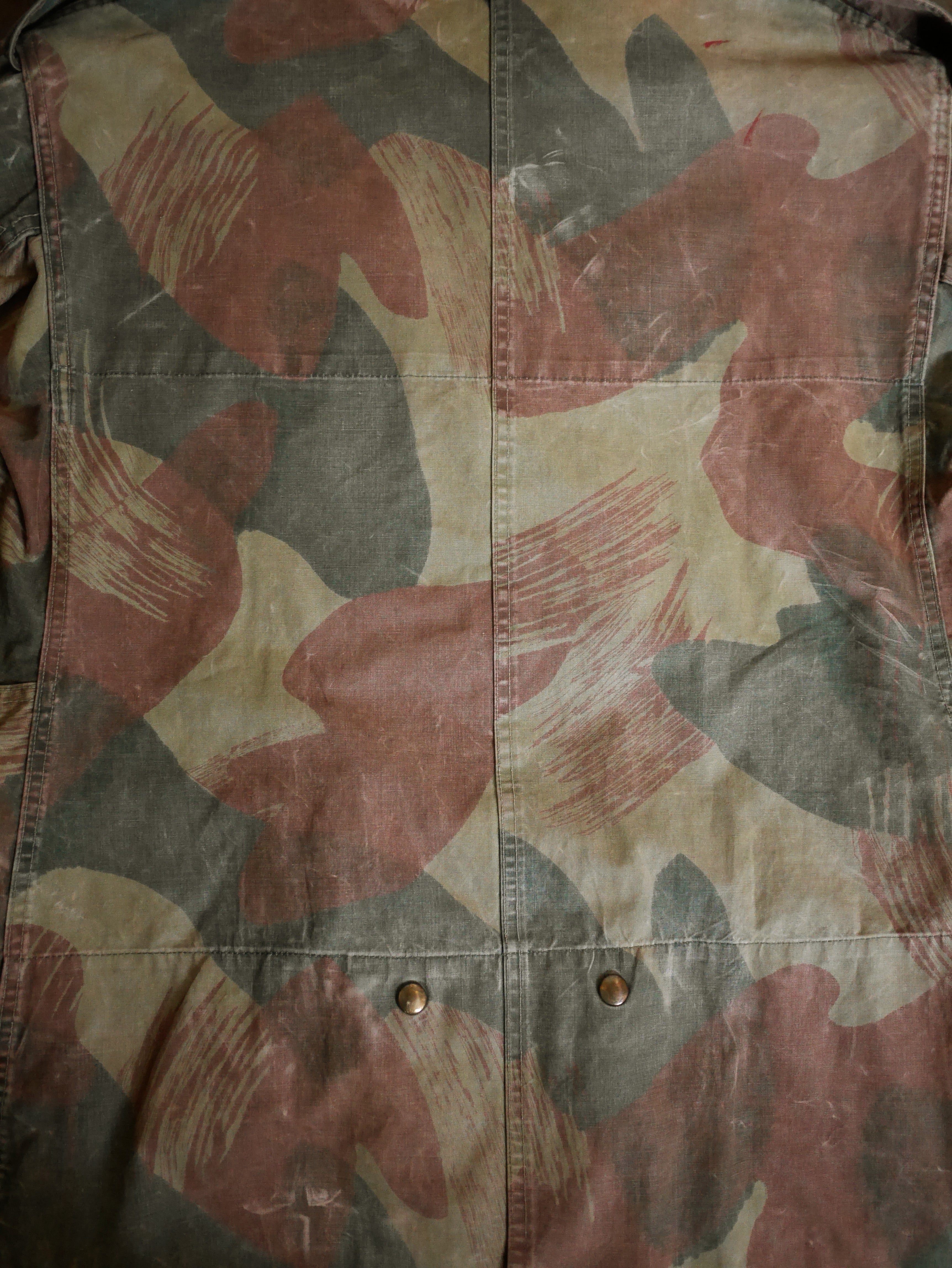 1952 Belgian Paratroopers Brushstrokes Camouflage Smock